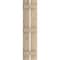 Ekena Millwork Rustic Two Board Spaced Board-n-Batten Hand Hewn Faux Wood Shutters, 11 1/2W x 64H, PR SHUBSS11X64HHPR - alternate 14